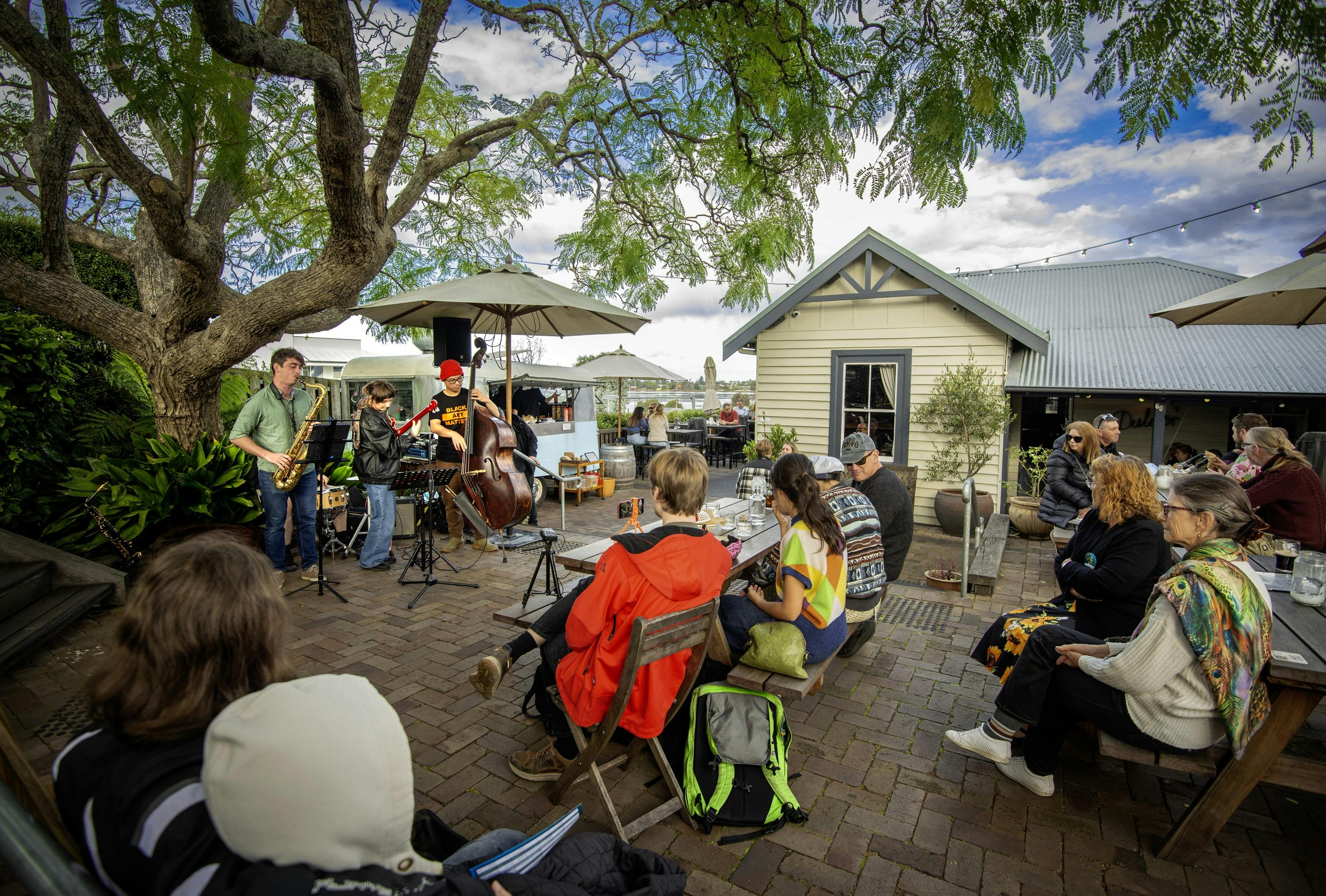 Dulcie's Cottage is a bar that is set in a 1925 weatherboard cottage on Merimbula Main Street.