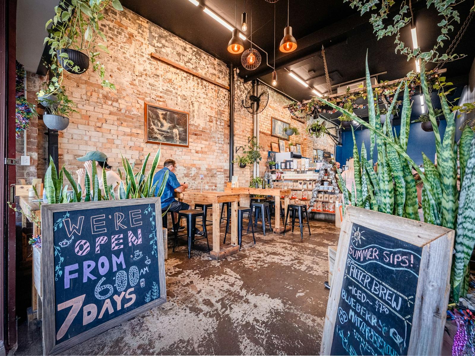 Beautiful cafe space