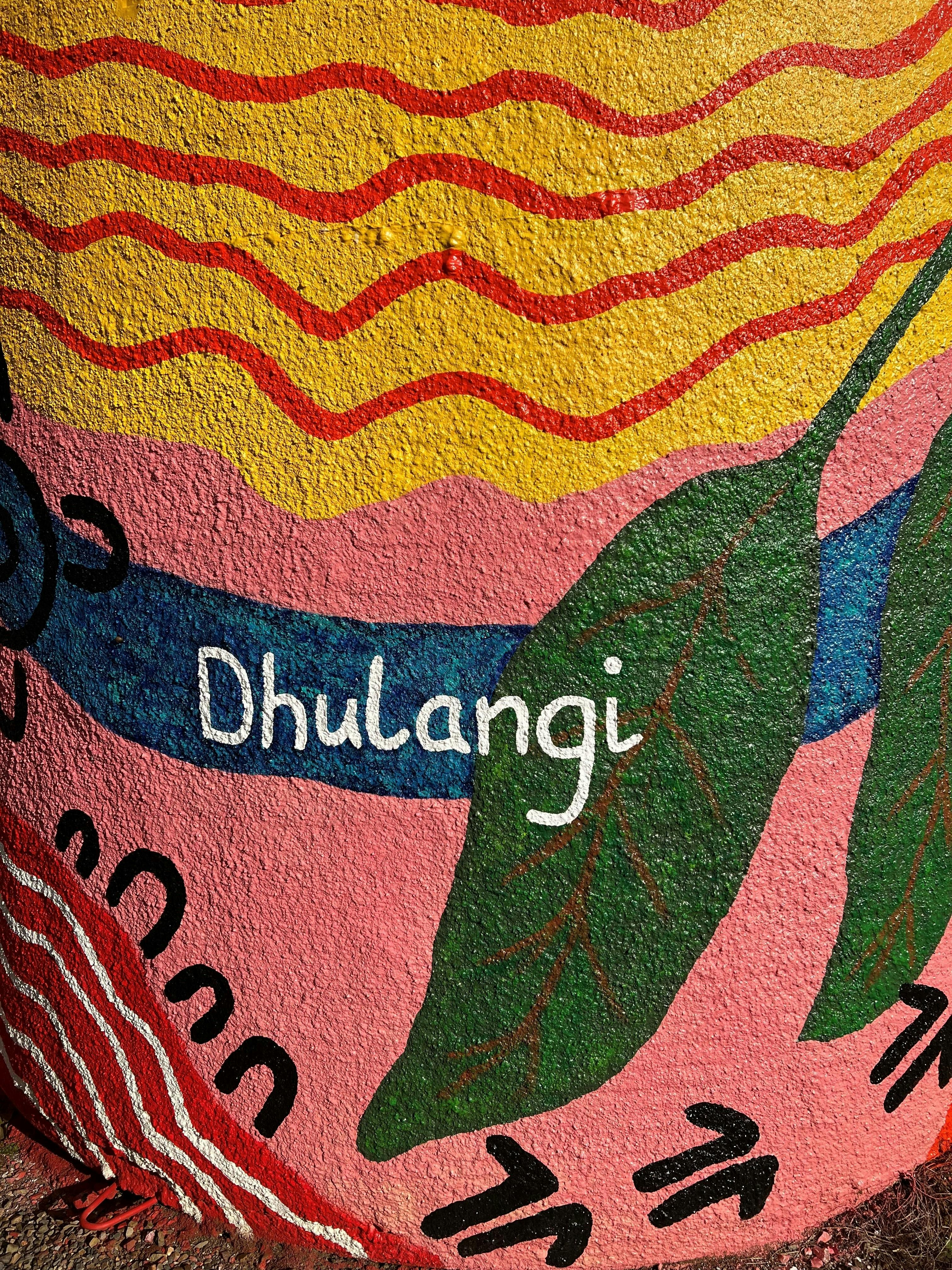 Dhulangi mural, Toolangi