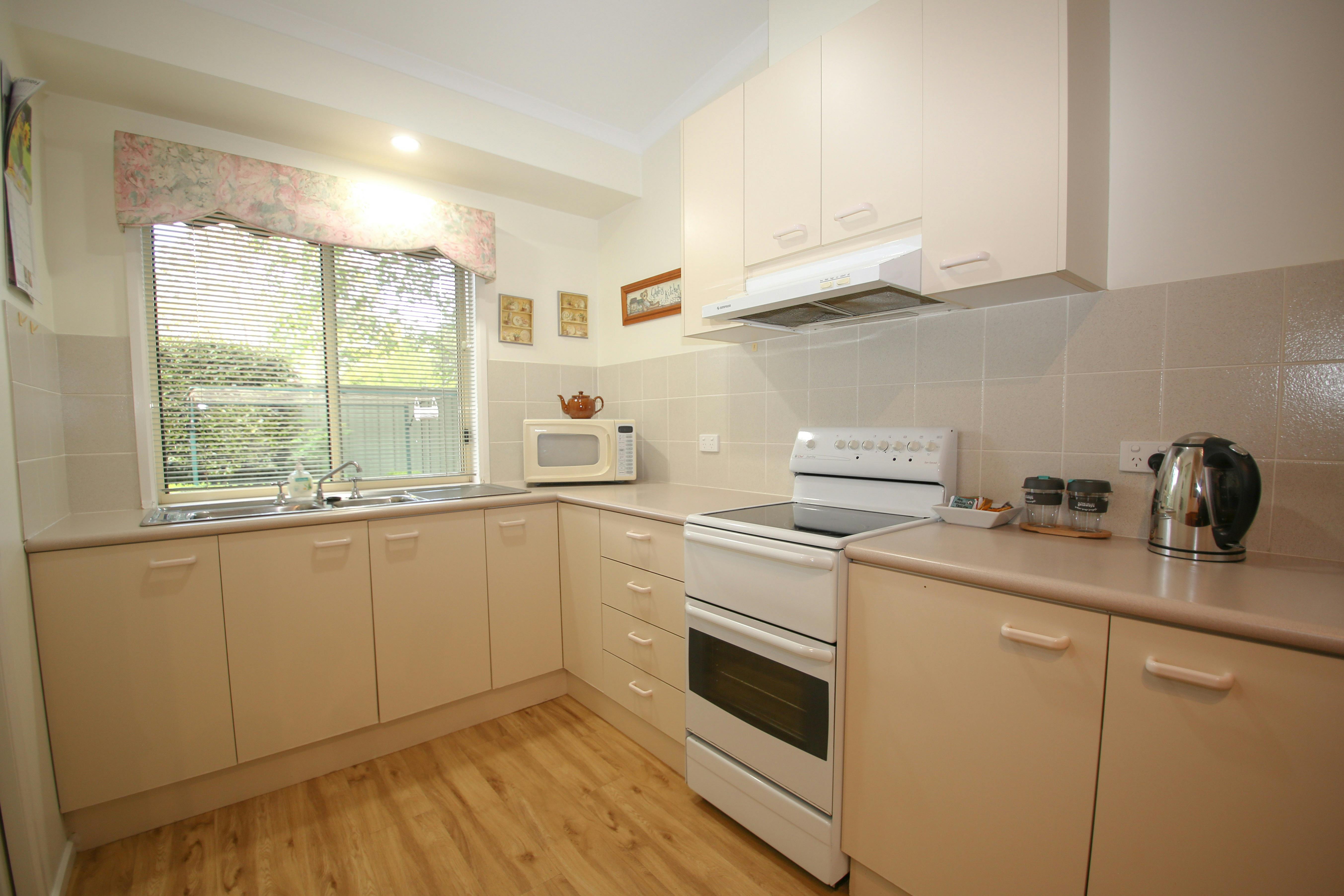 Kitchen at Silver Birches Unit 5