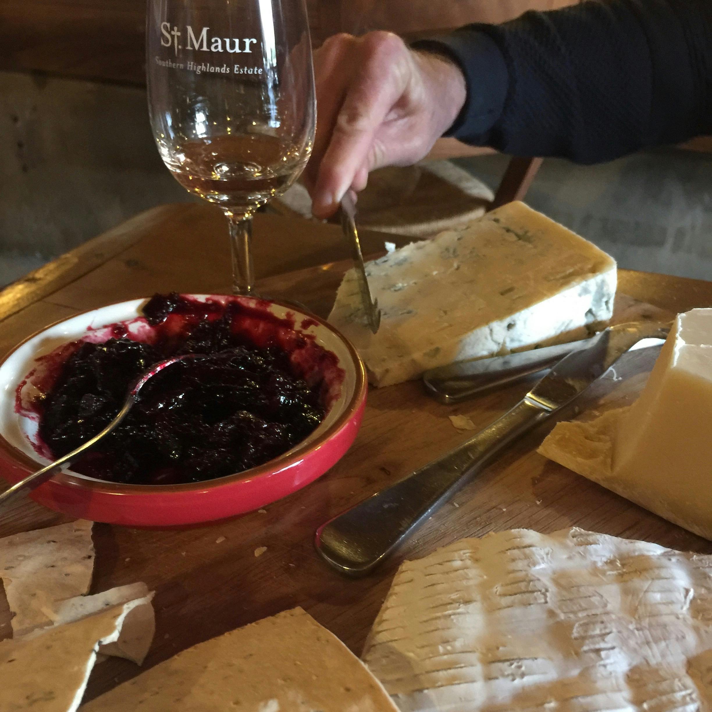 St Maur Cheese platter