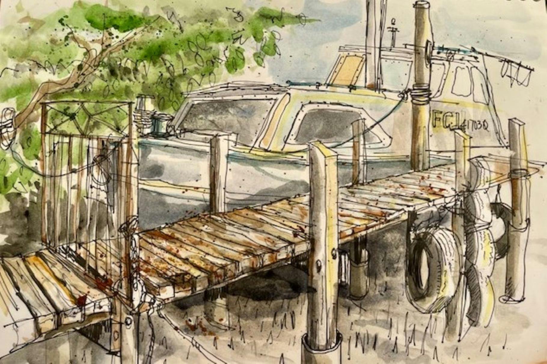 Urban Sketching at Wynnum