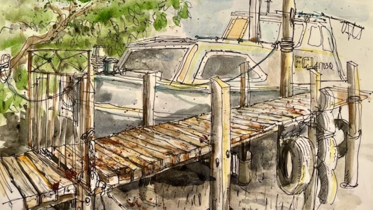 Urban Sketching at Wynnum