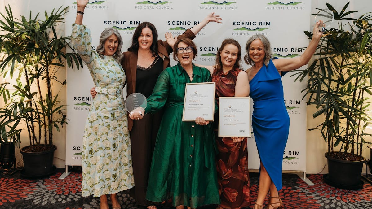 My Country Escape Team at Business Awards