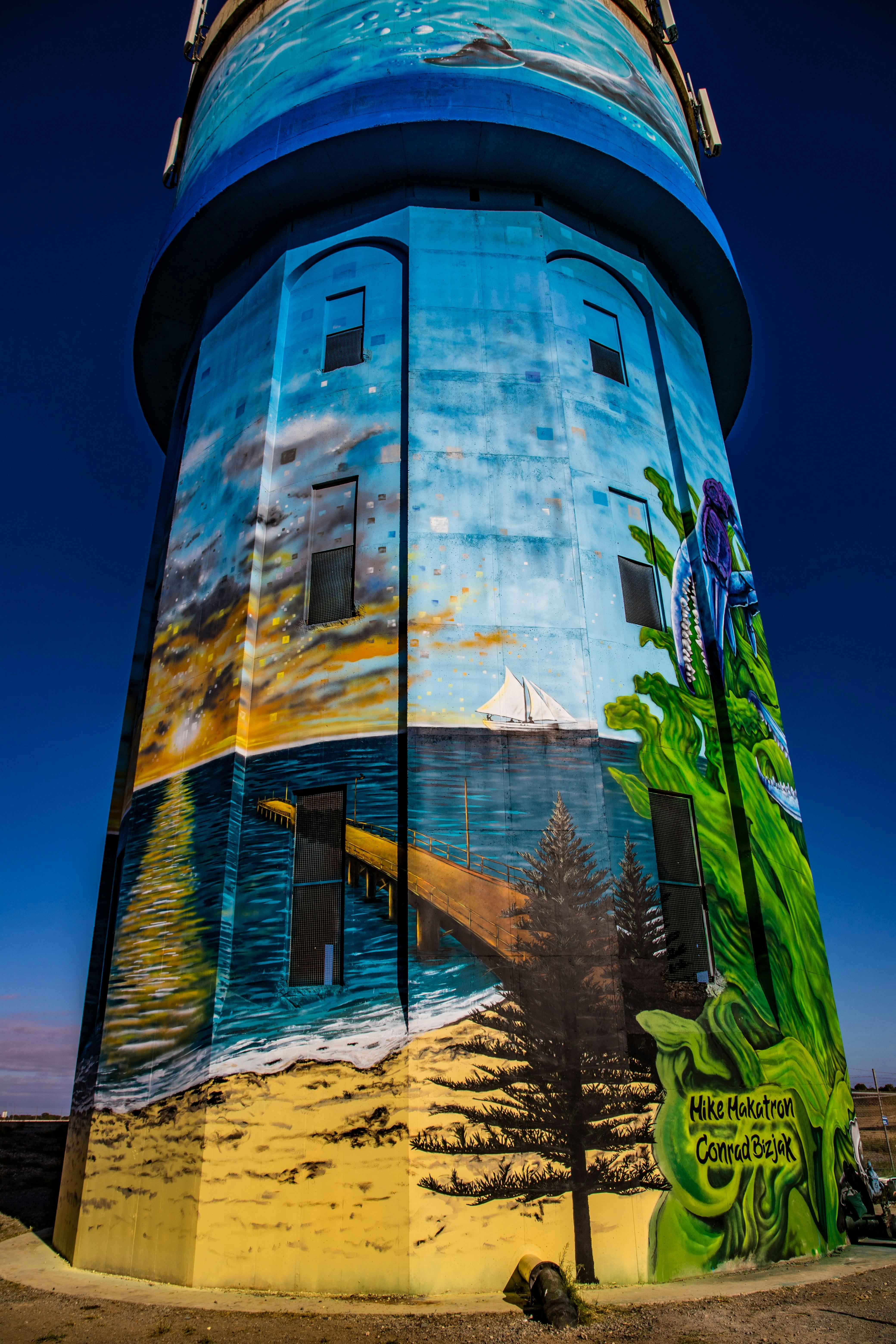 Stansbury Water Tower – Jetty View