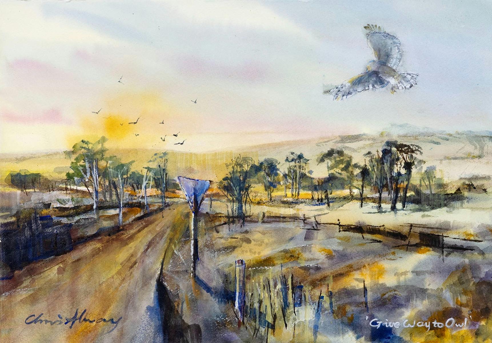 Chris Alway Solo Exhibition - South Australian Landscapes