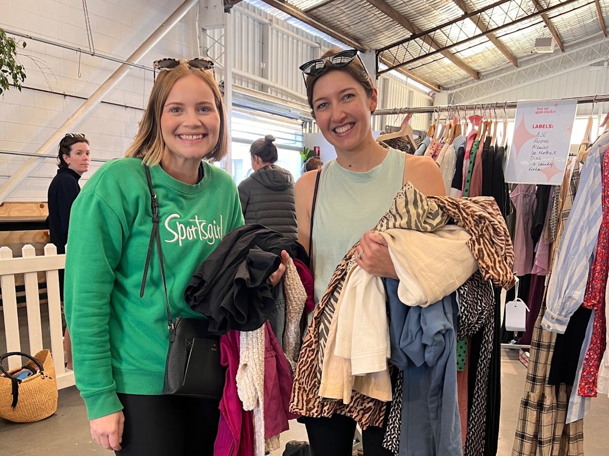Grab your besties and enjoy a day of pre-loved shopping at Brisbane's famous Love Me Again Market.