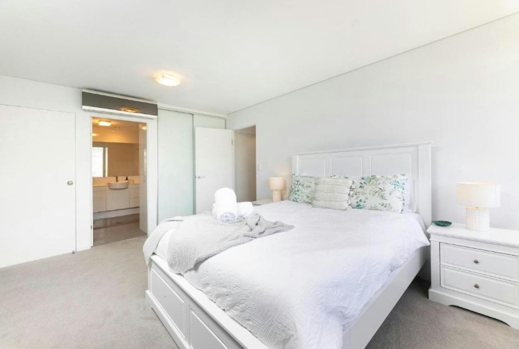 Master bedroom with ensuite