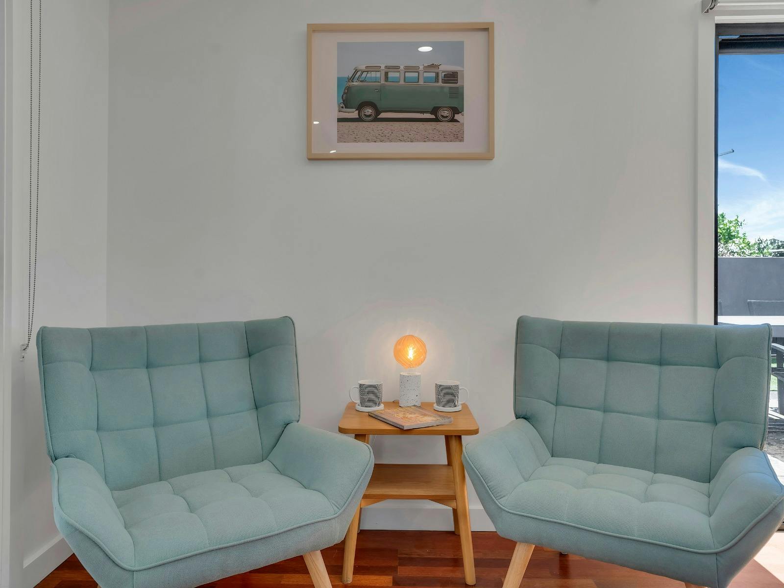 Coffee nook in living area