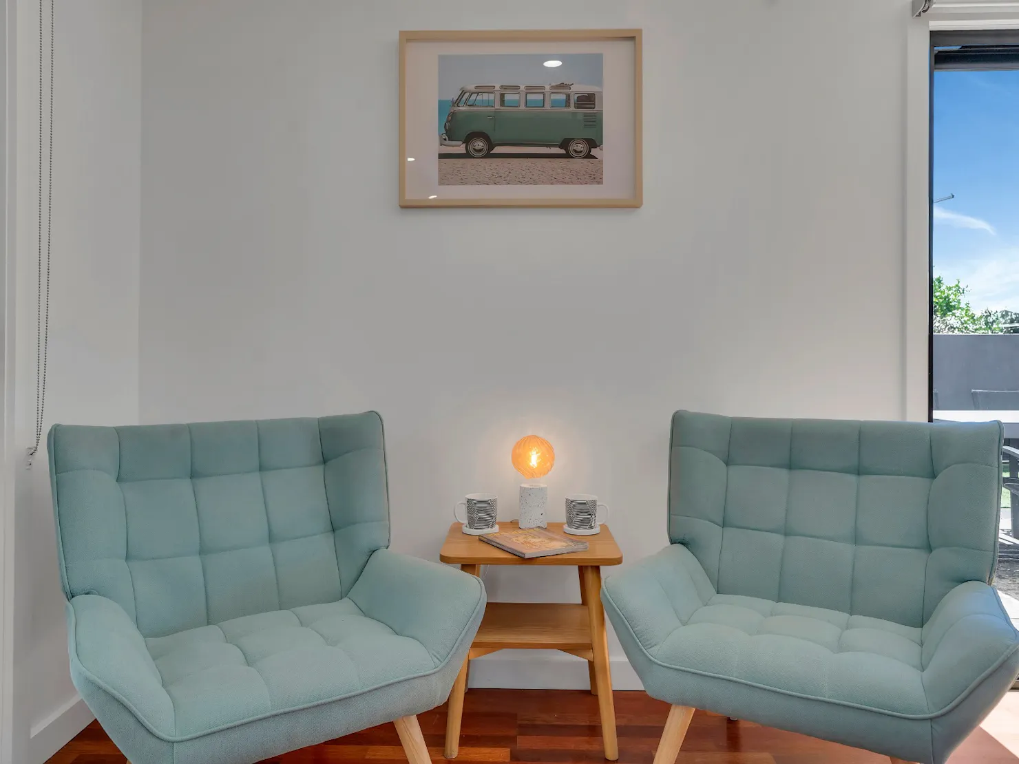 Coffee nook in living area