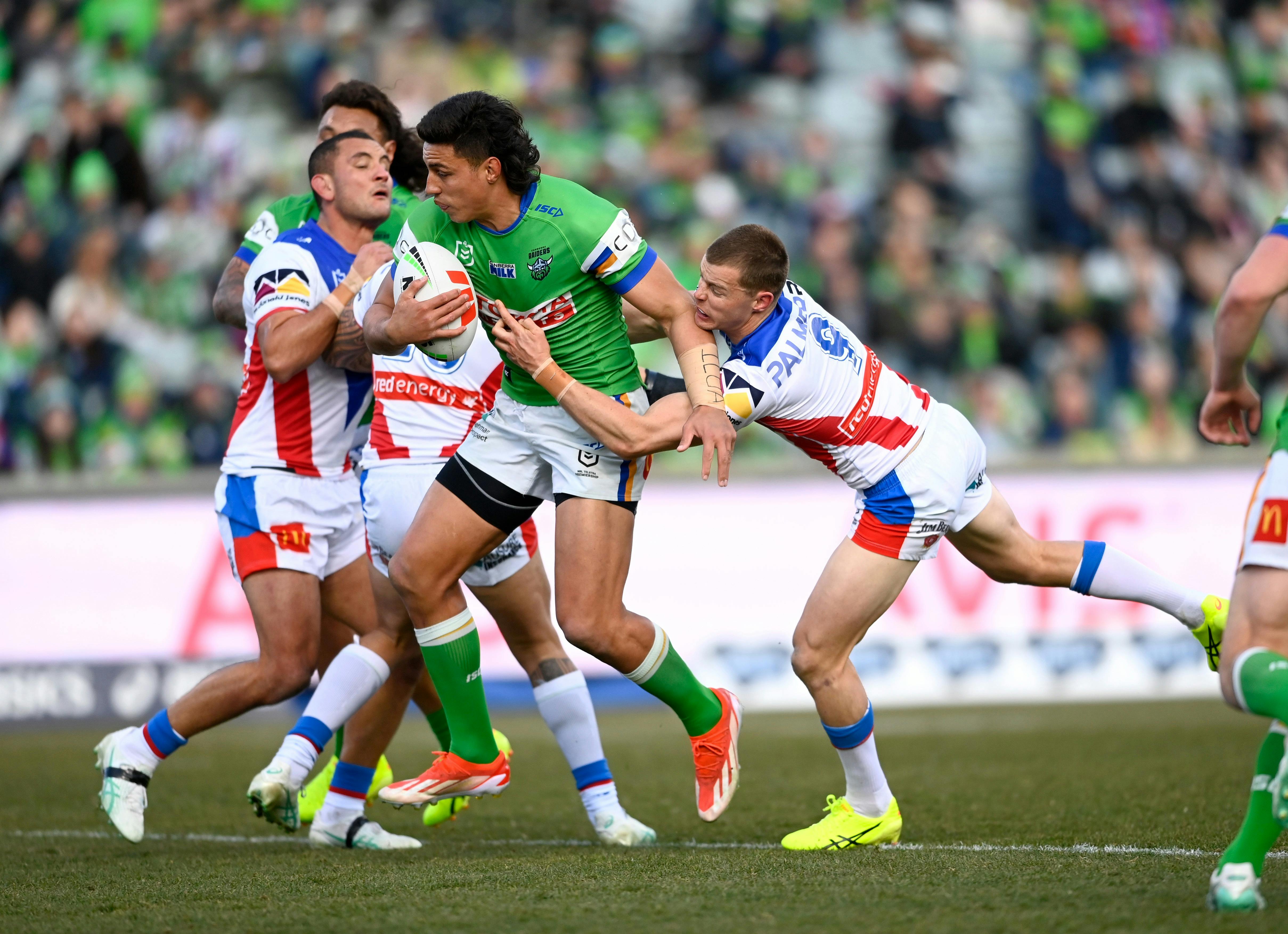 Raiders v Knights - NRL Round 21