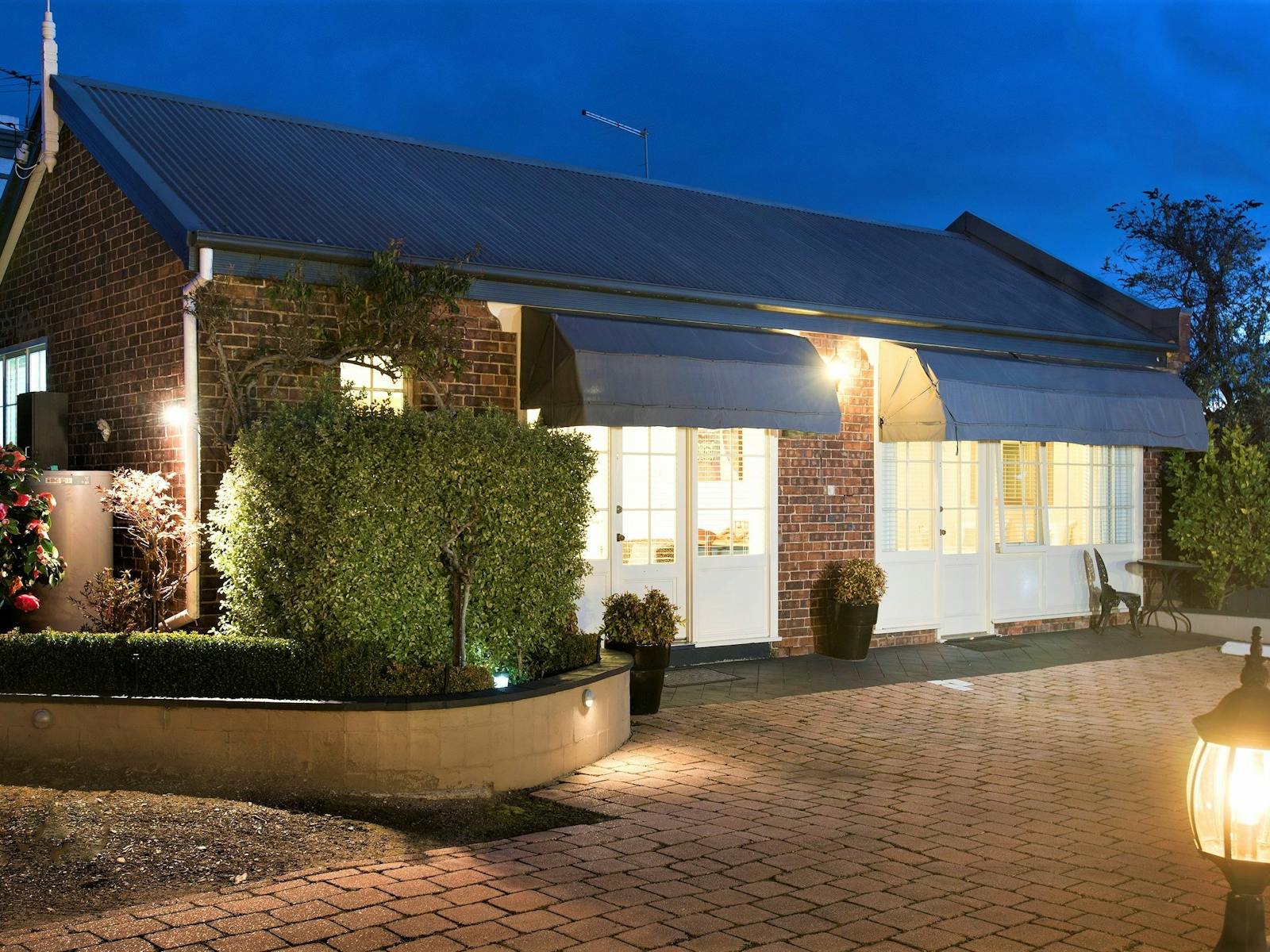 Outside, Patio & Parking