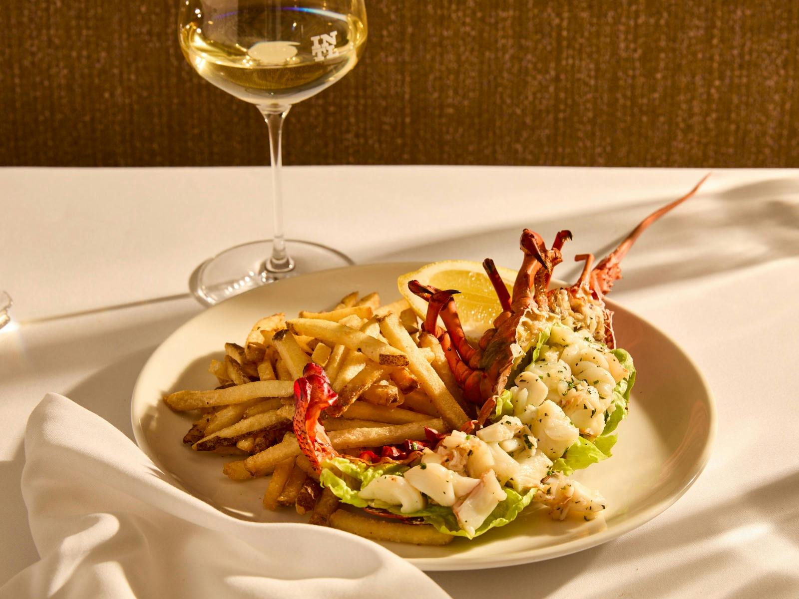 Lobster and chablis