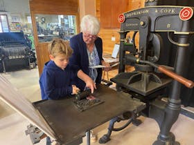 Mary with workshop participant