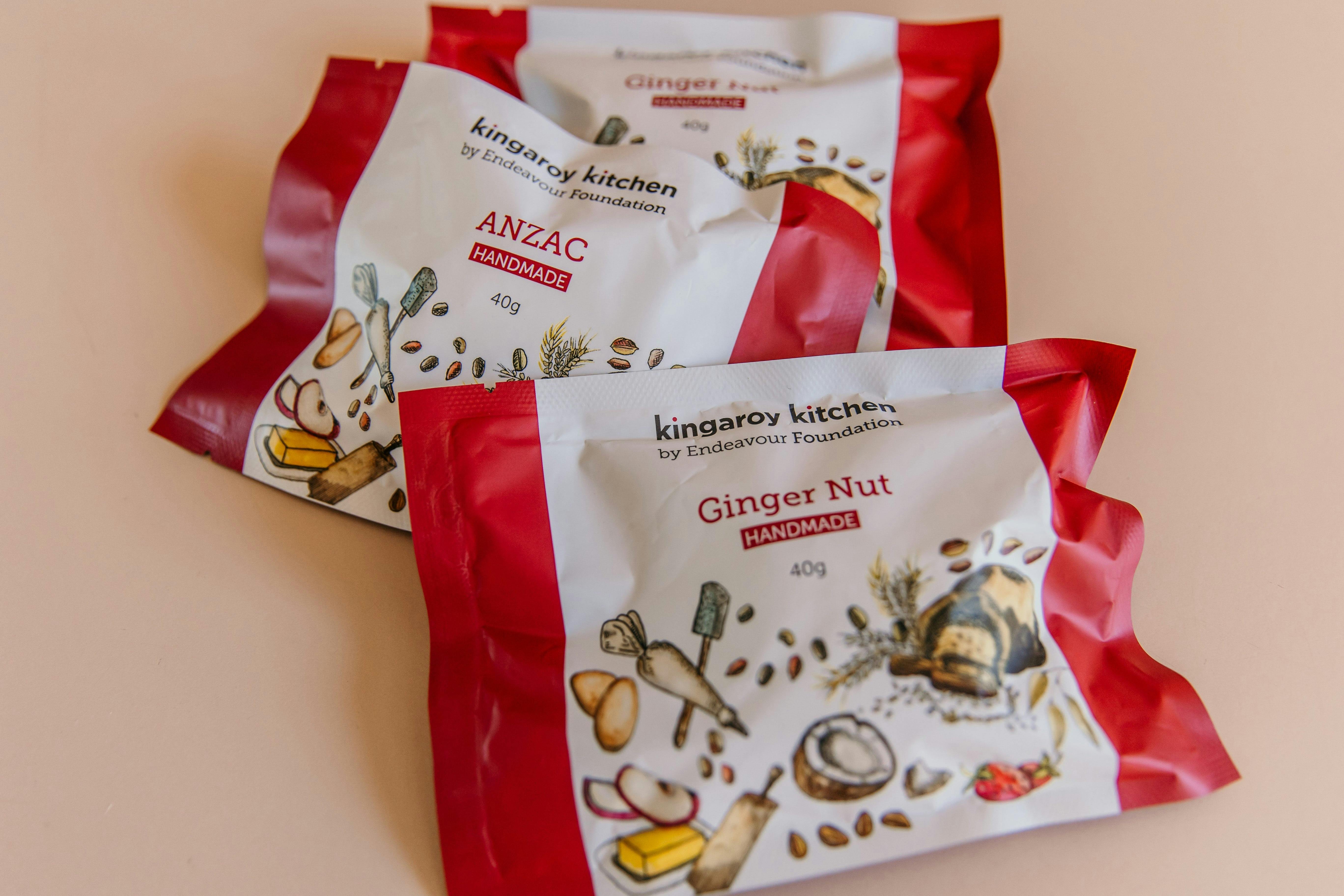 A variety of biscuits