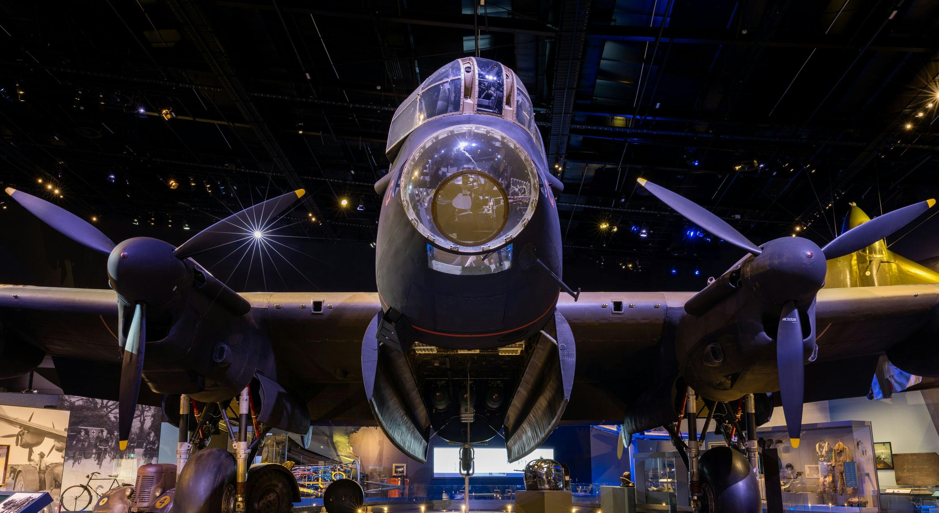 G for George in the Bomber Command Gallery in Anzac Hall
