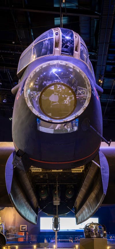 G for George in the Bomber Command Gallery in Anzac Hall
