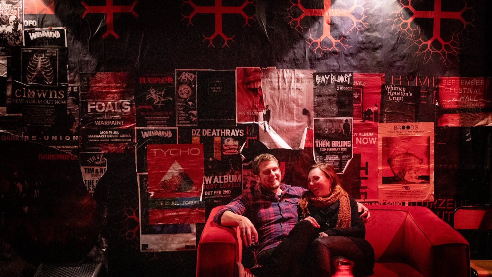 Altar's cosy bandroom lounge bar by candlelight