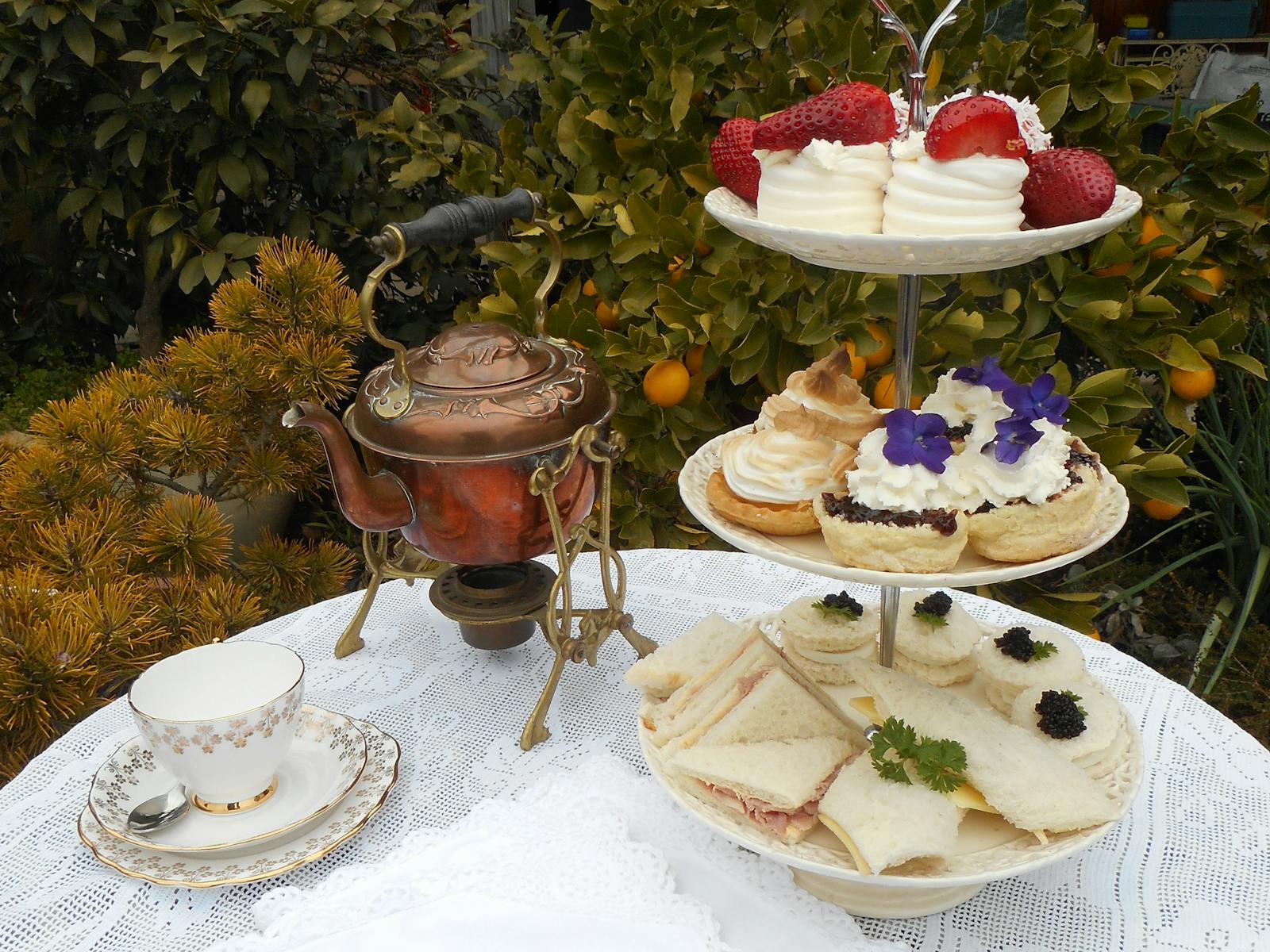 Image for High Tea with Music at Crystal Brook Gardens