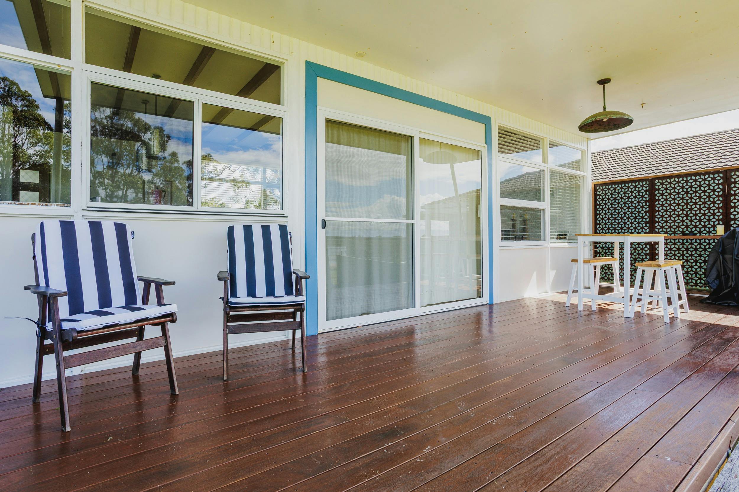 Rear verandah