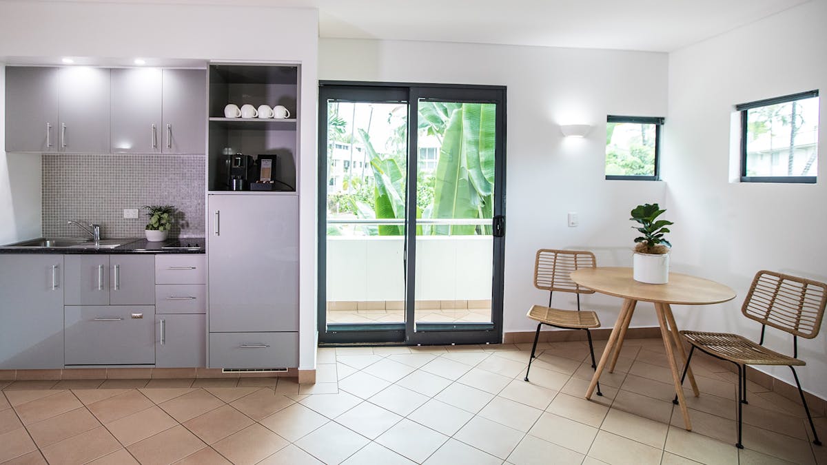 Pool View Suite Kitchenette