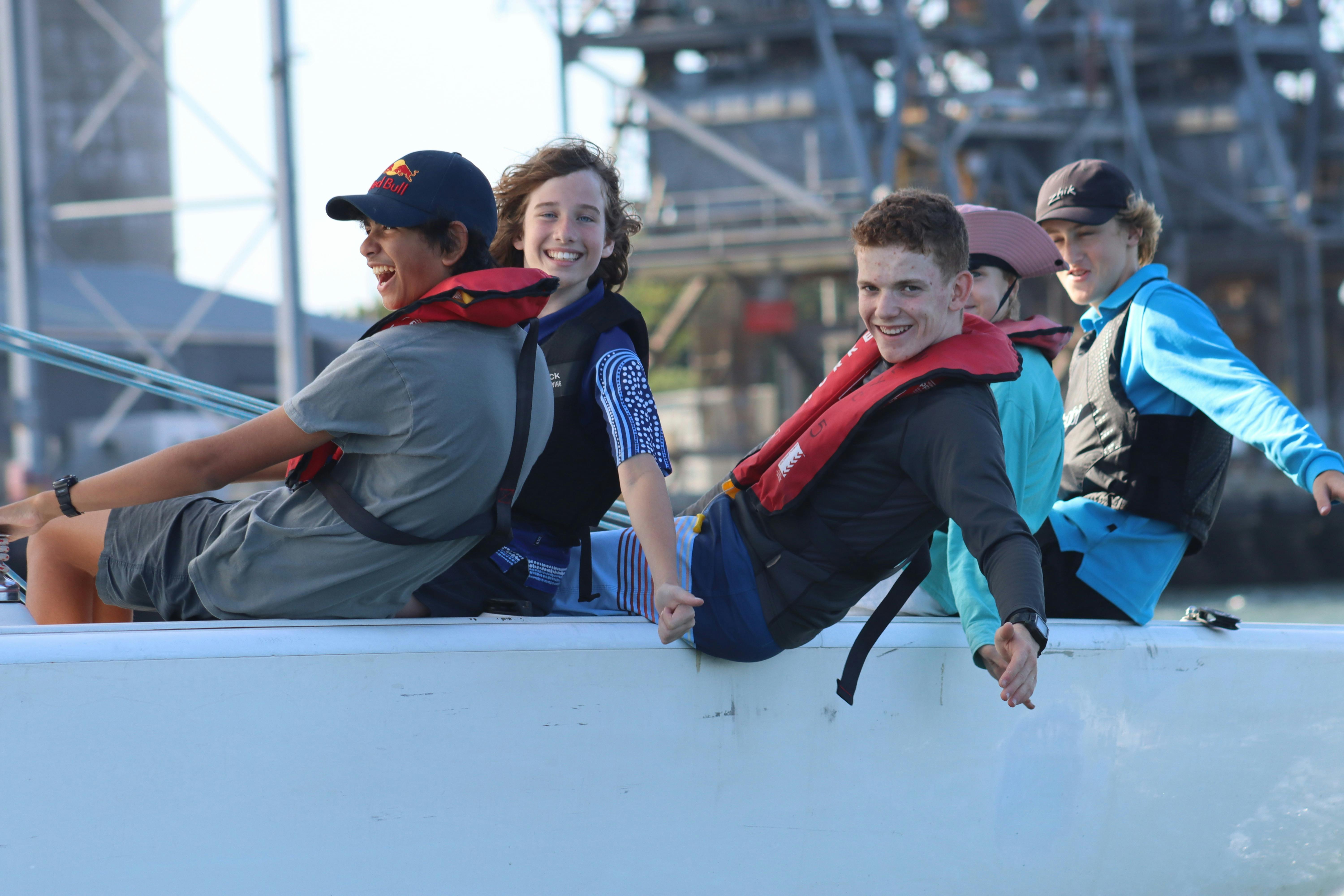 Having fun with friends!