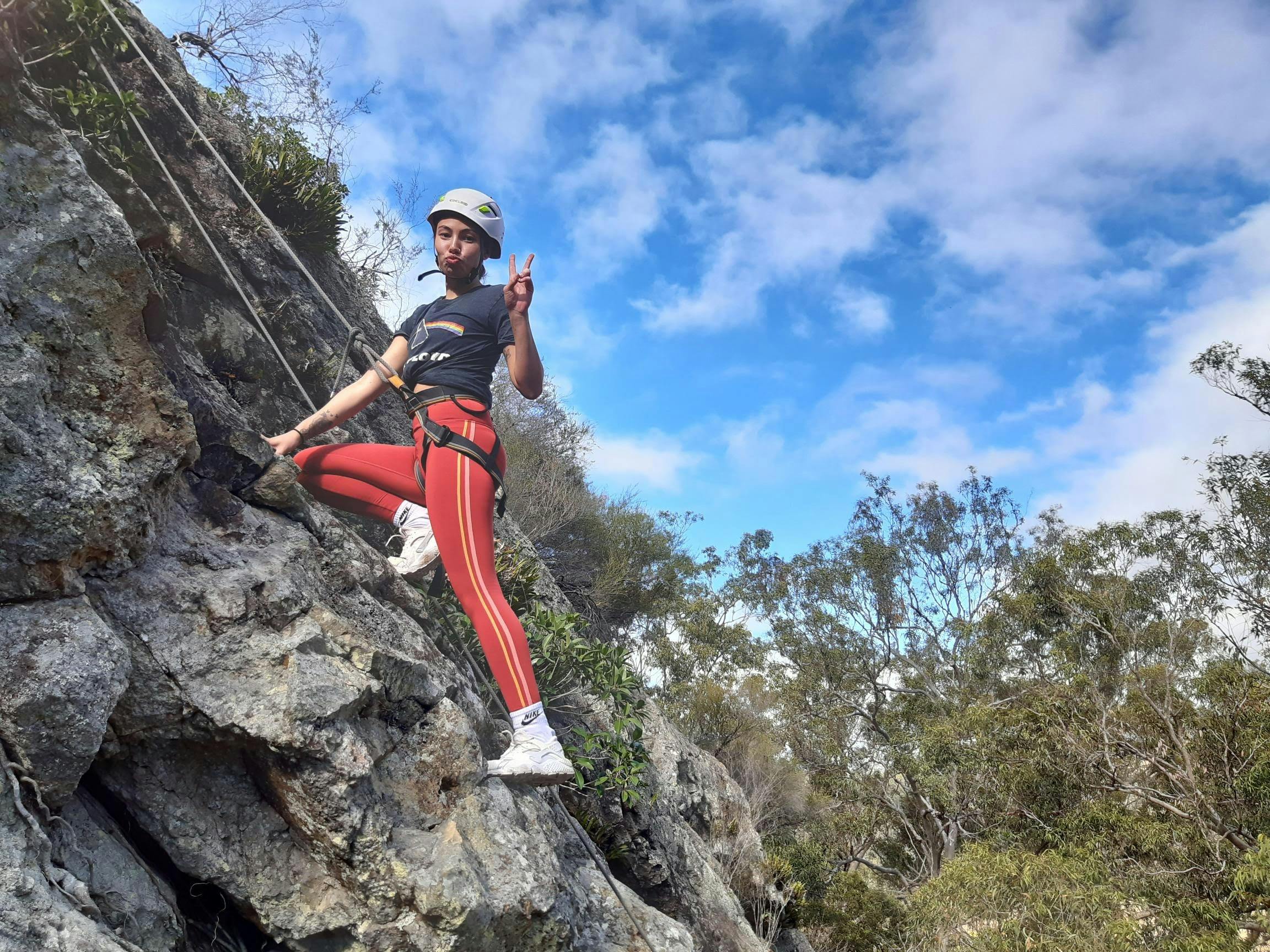 learn to rock climb