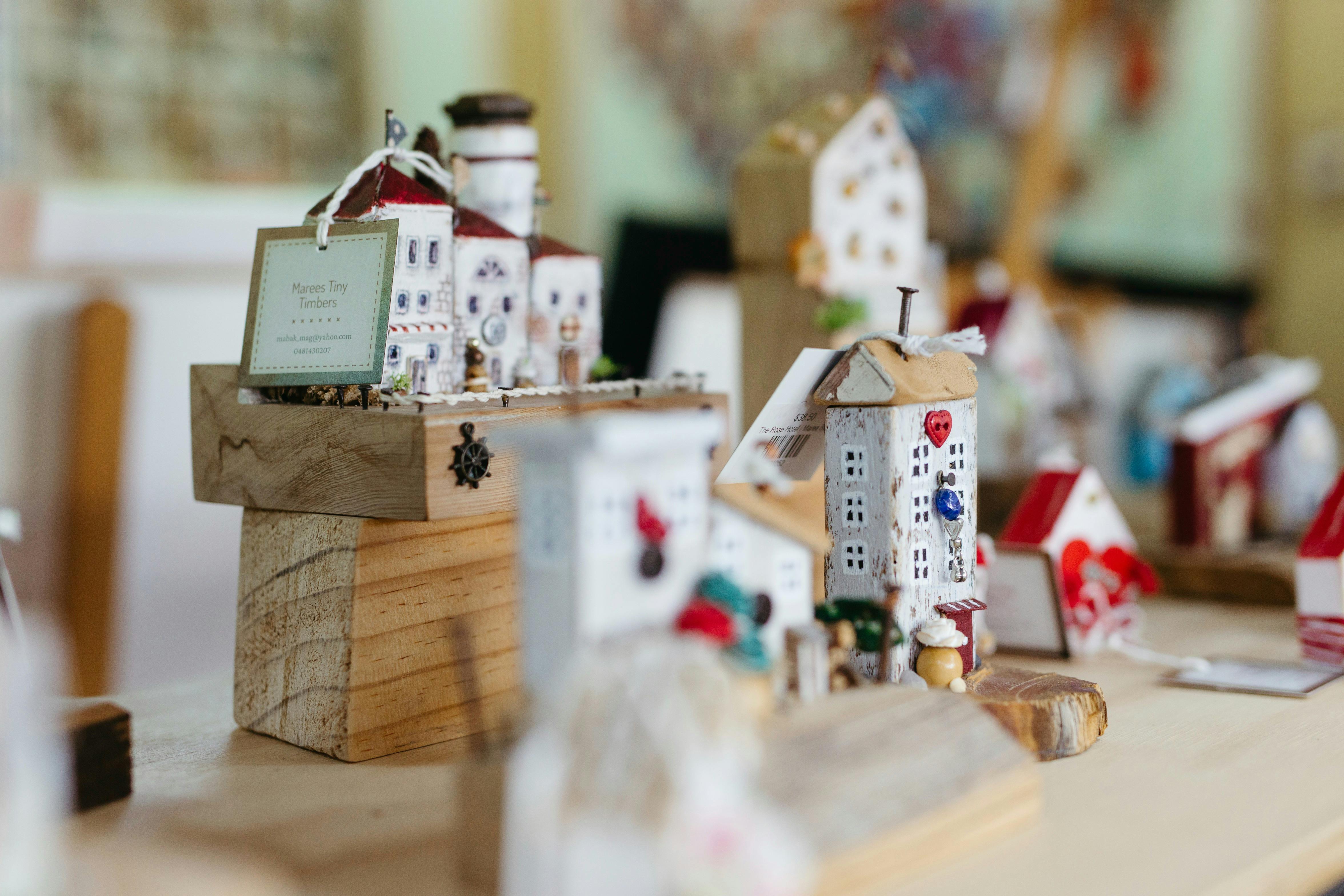 Tiny timber cottages