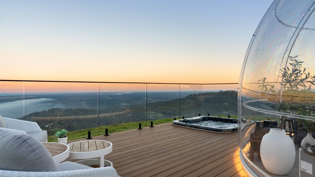 The Magical Dome spa area