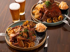 Chicken Wings and Ribs Main Meals