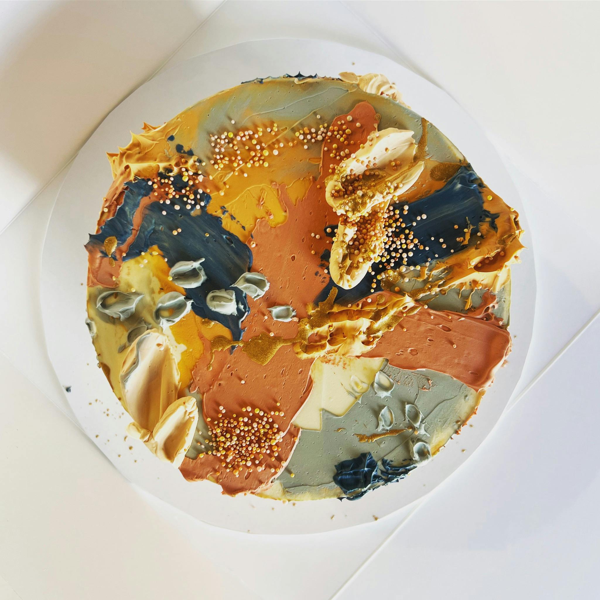 Bubbles & Buttercream: Abstract Florals