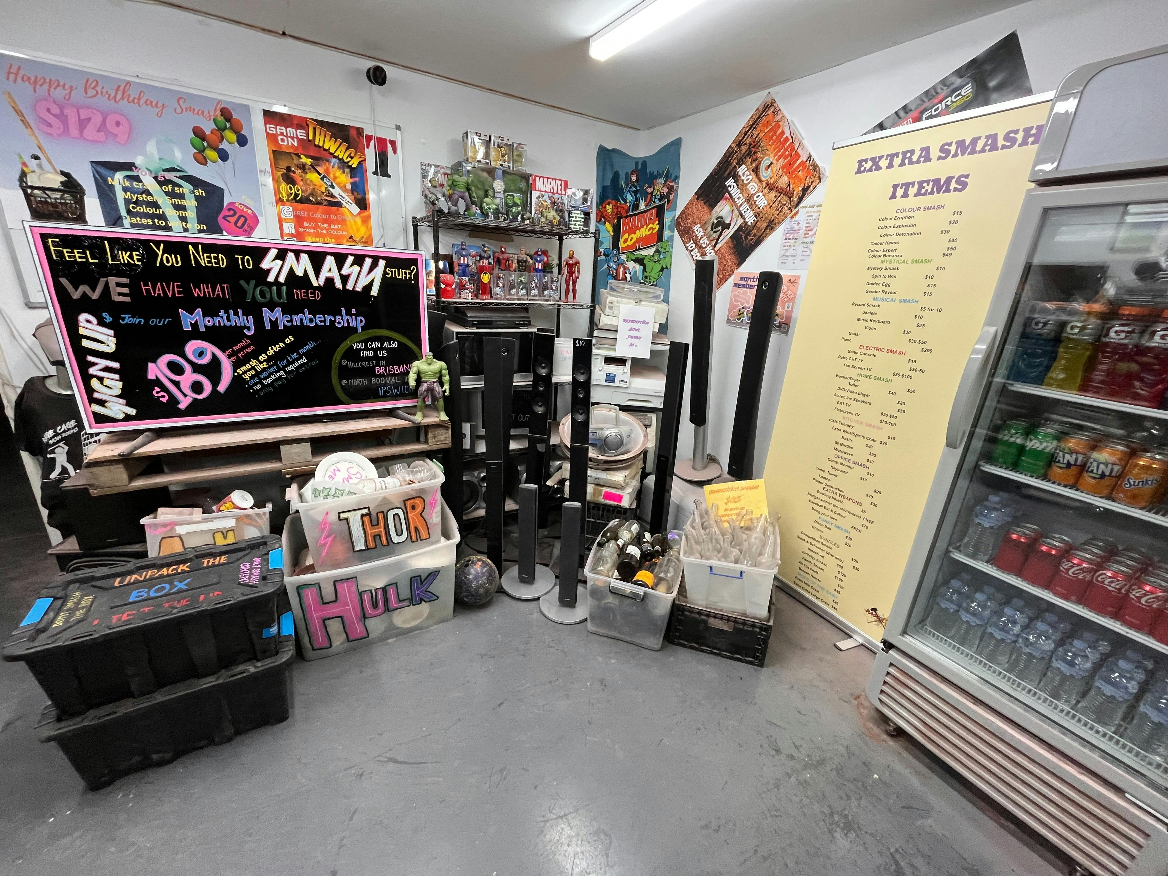 Rage Cage Smash Rooms Southport