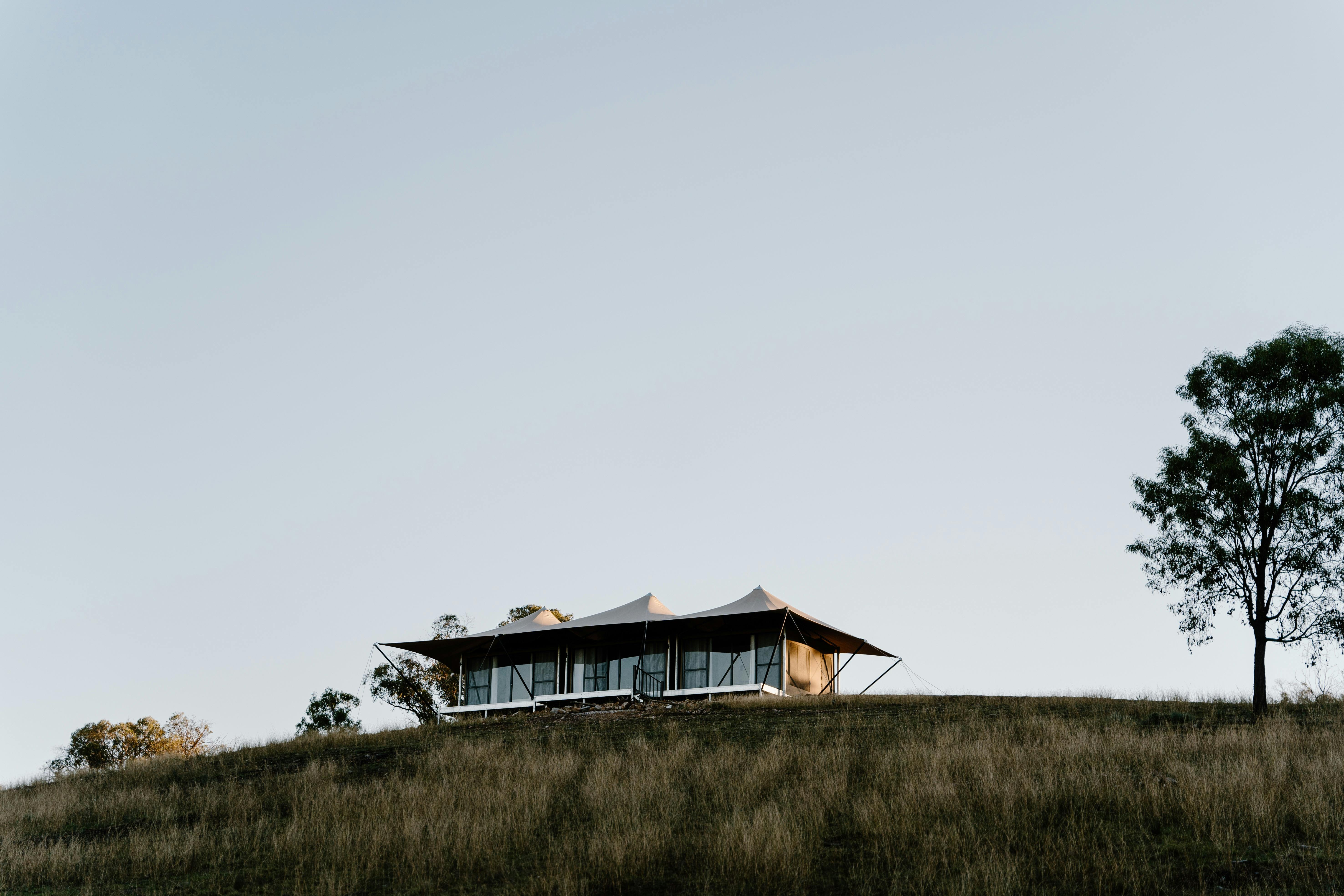 Deluxe two-bedroom safari tent