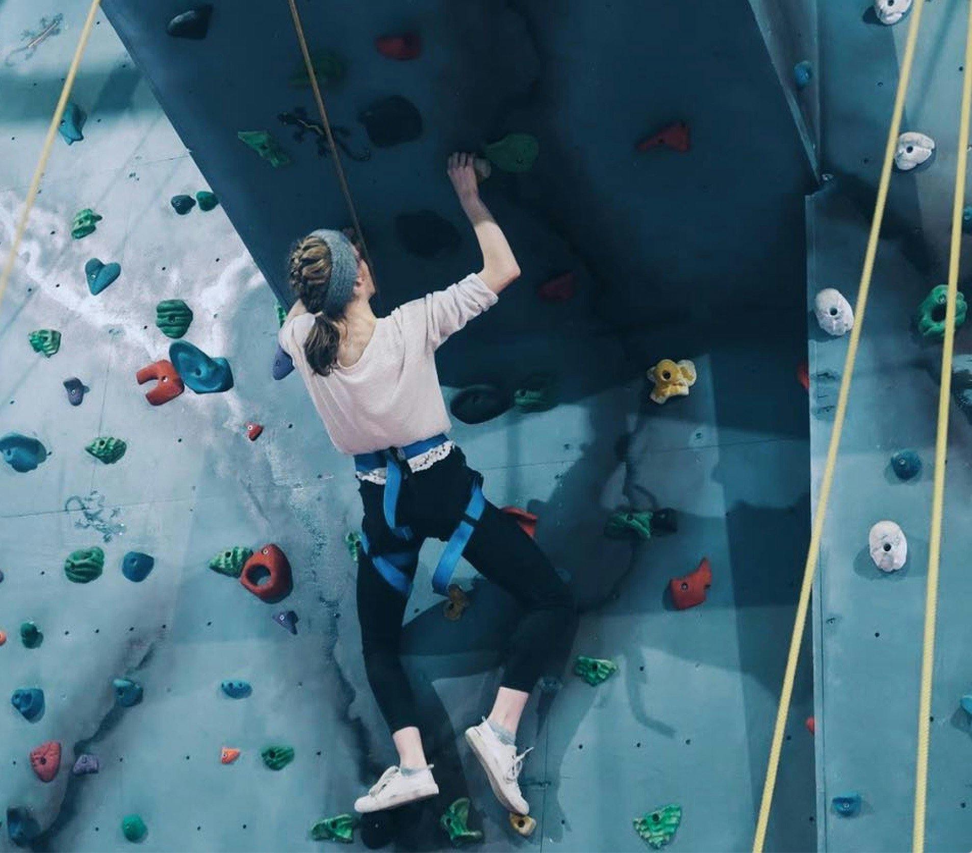 Camp Clayton Indoor Rock Wall