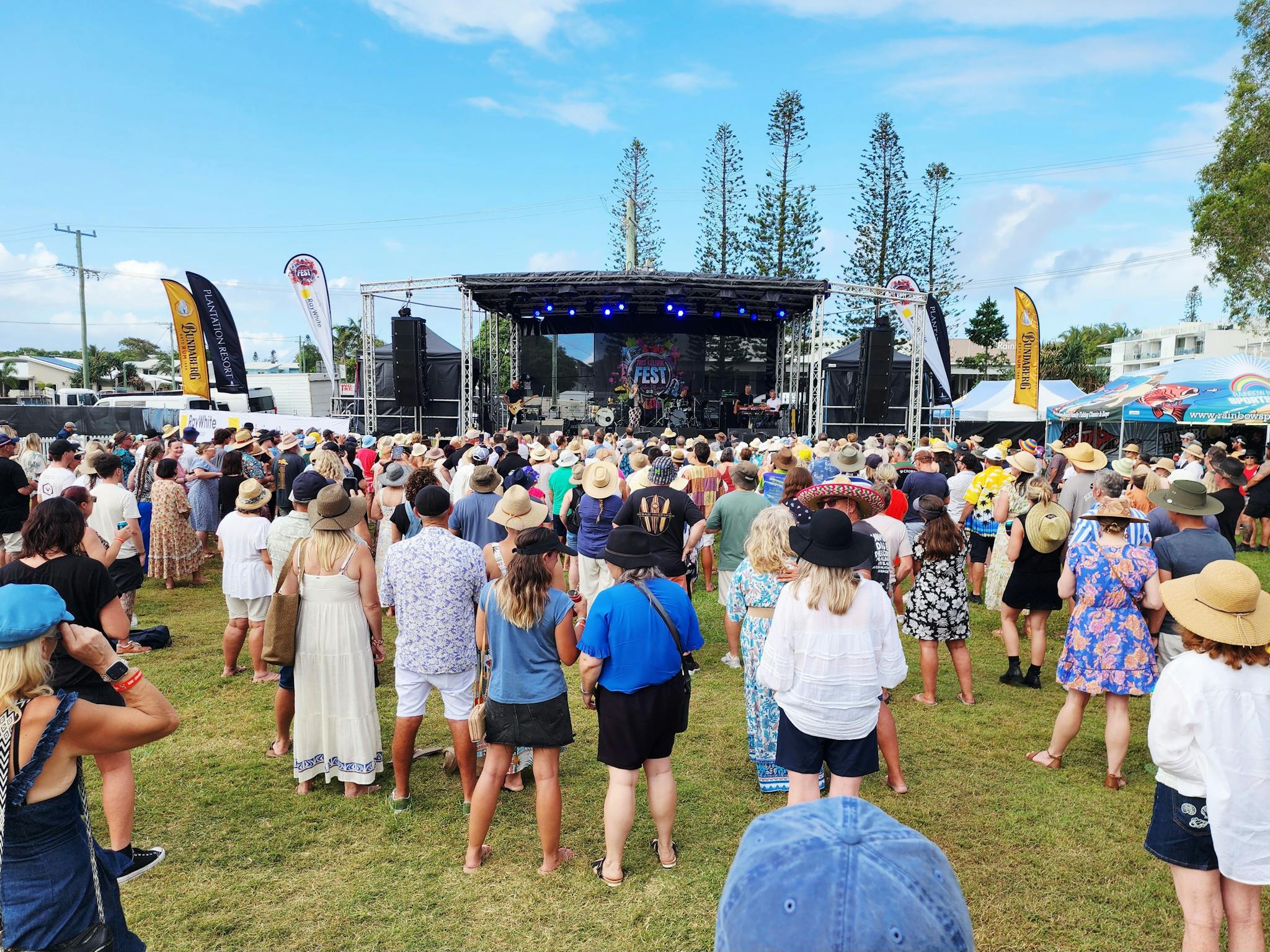 Festivial crowd Festivial crowd