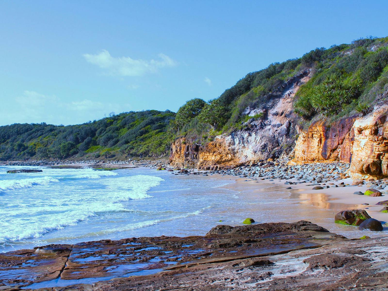 South aspect, from Miners to Green Point.
