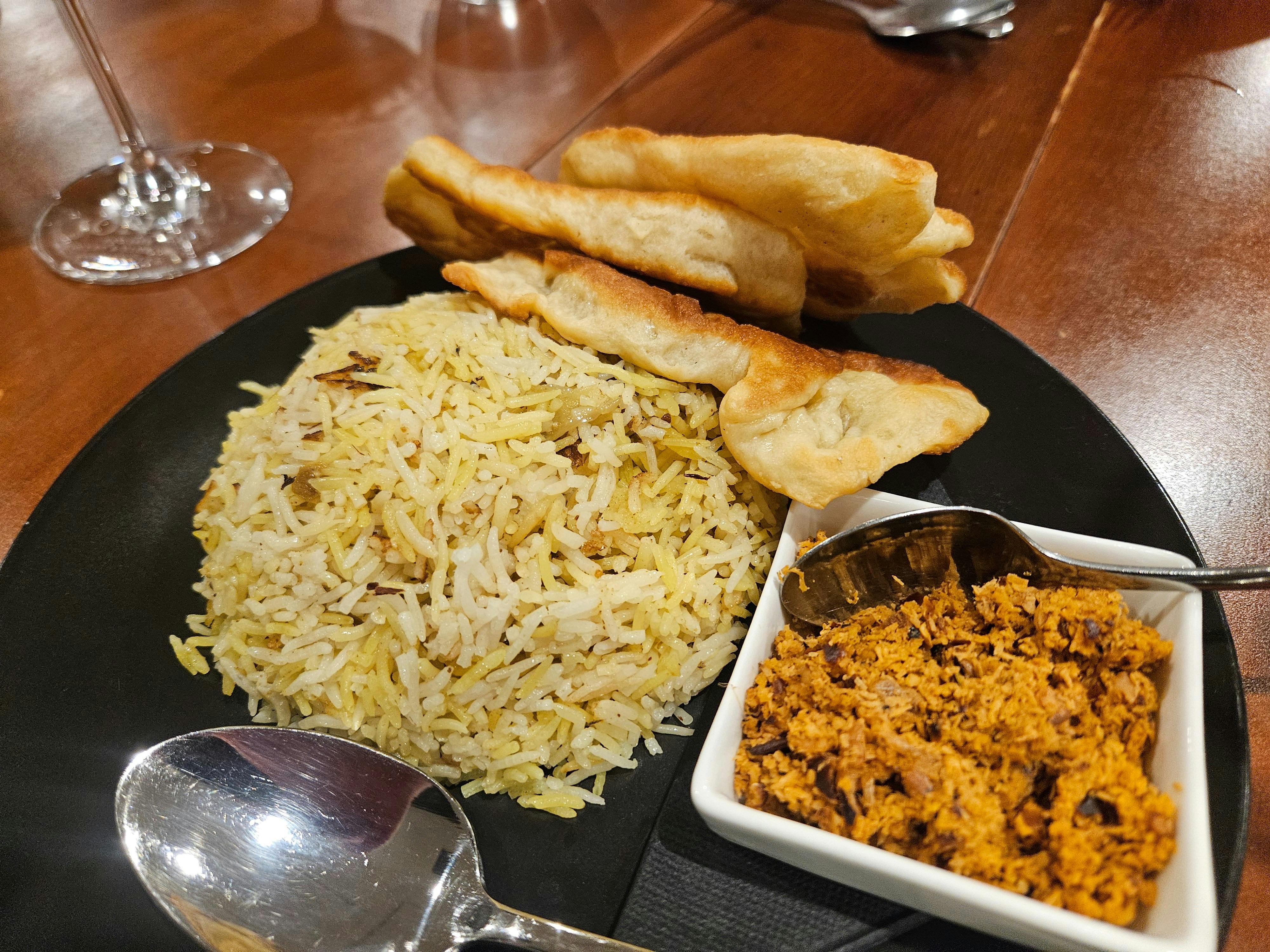 Bread, rice and spices