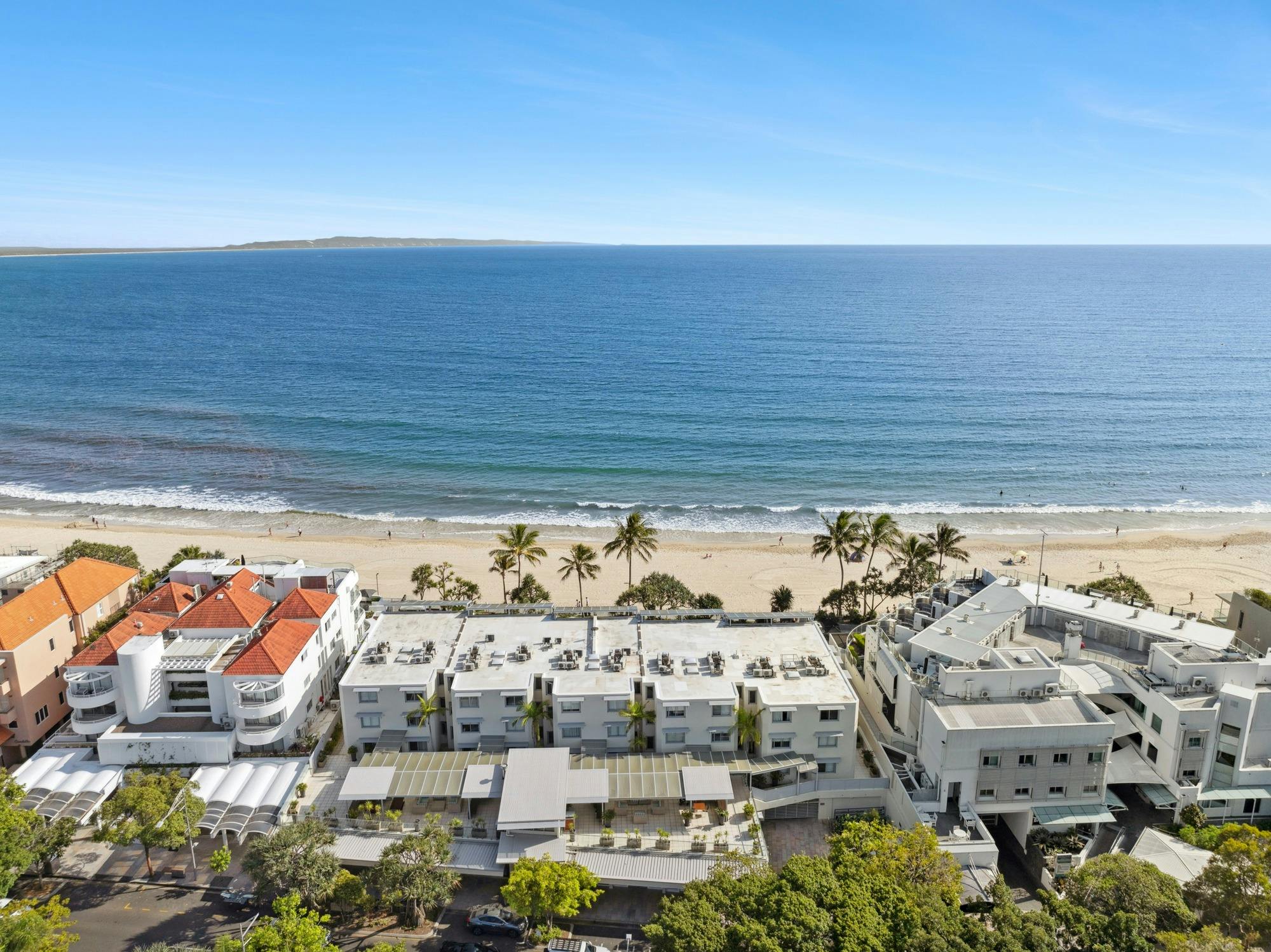 Offering stunning ocean views just steps away from the beach, along with access to our stunning pool