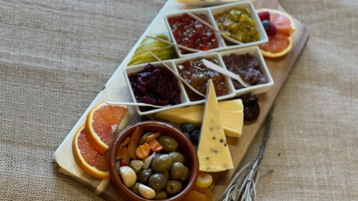 The Jester Cafe is open Saturday and Sunday for gourmet platters by appointment.