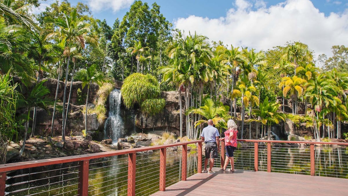 Kershaw Gardens Waterfall