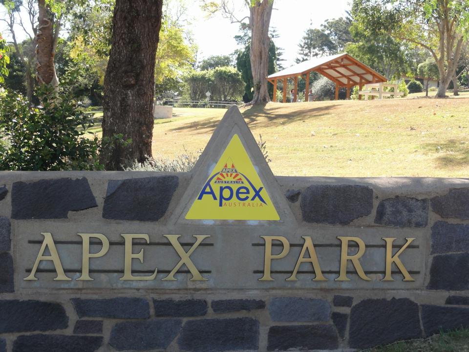 Entry into Apex Park