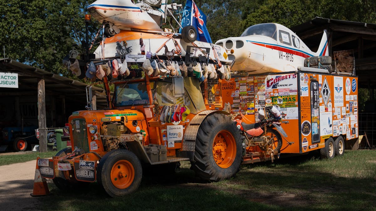 After 2 years on the road the set up now calls the Caboolture Historical Village home.