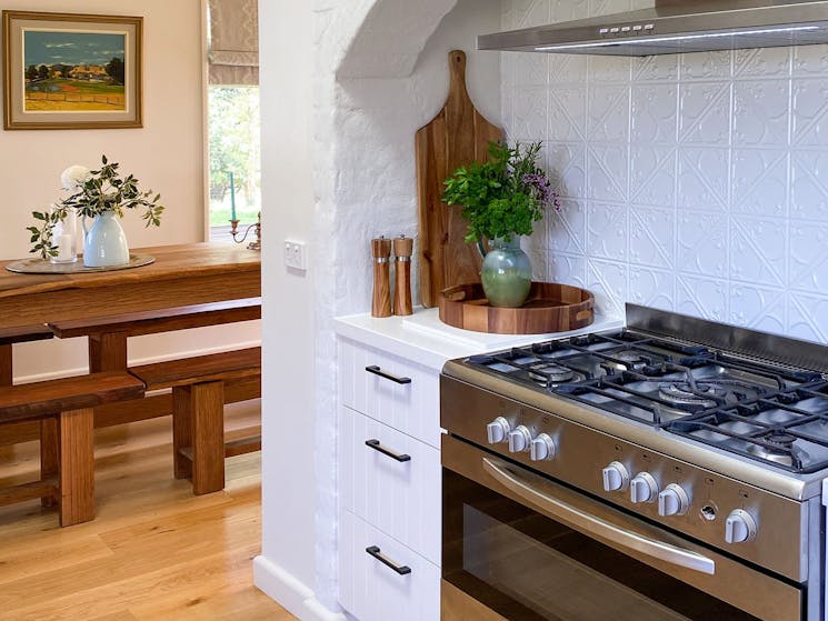 A beautiful and renovated kitchen