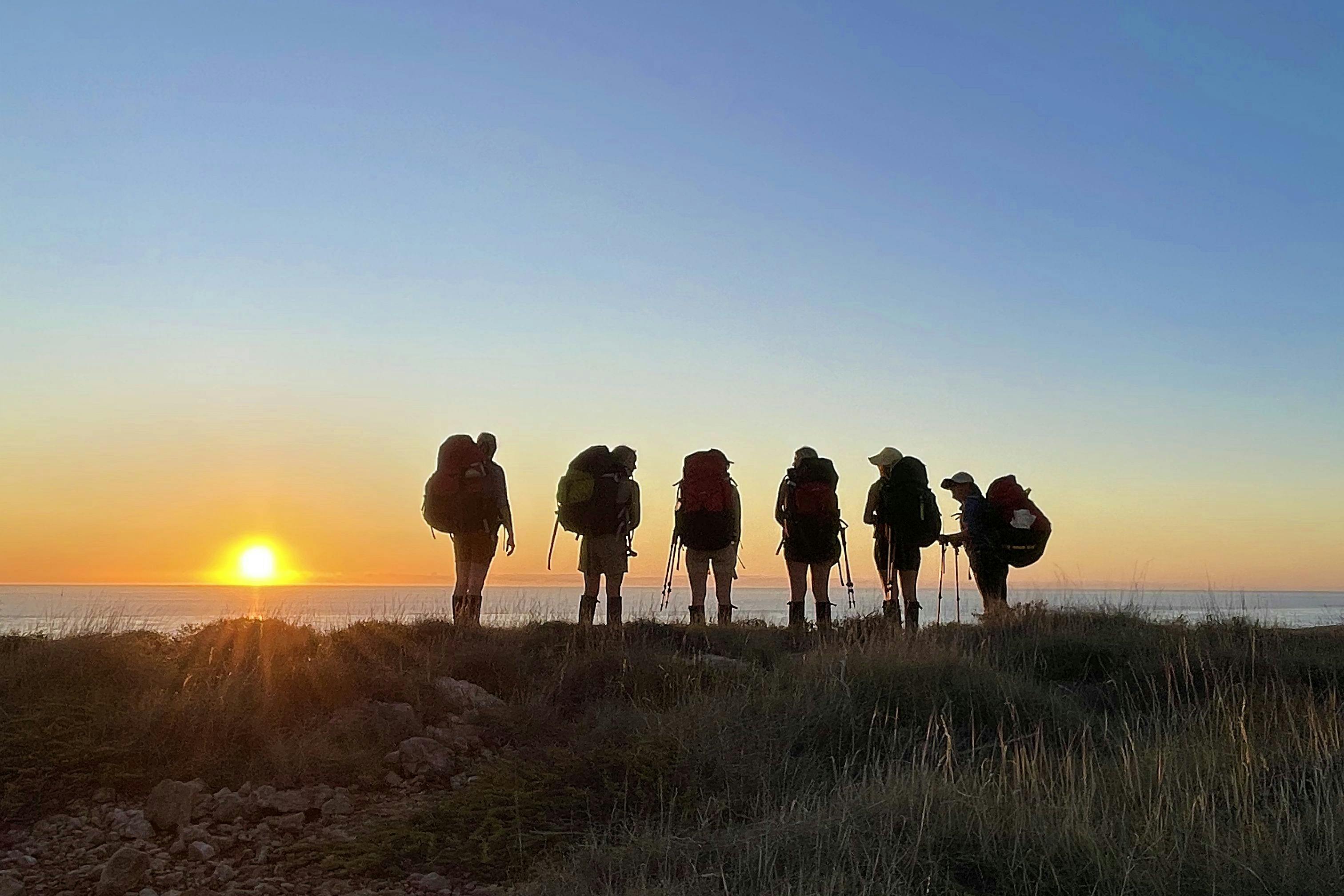 Amazing sunsets from the top of Cape Range