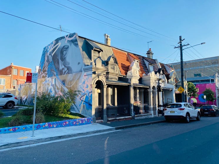 Discover street art in the backstreets of Newtown