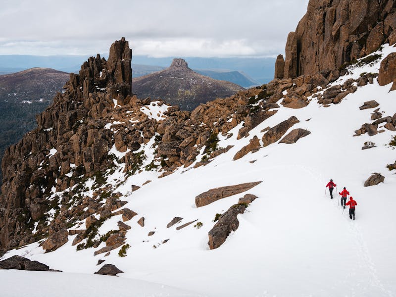 Conquer the wild winter on an Overland Track expedition image