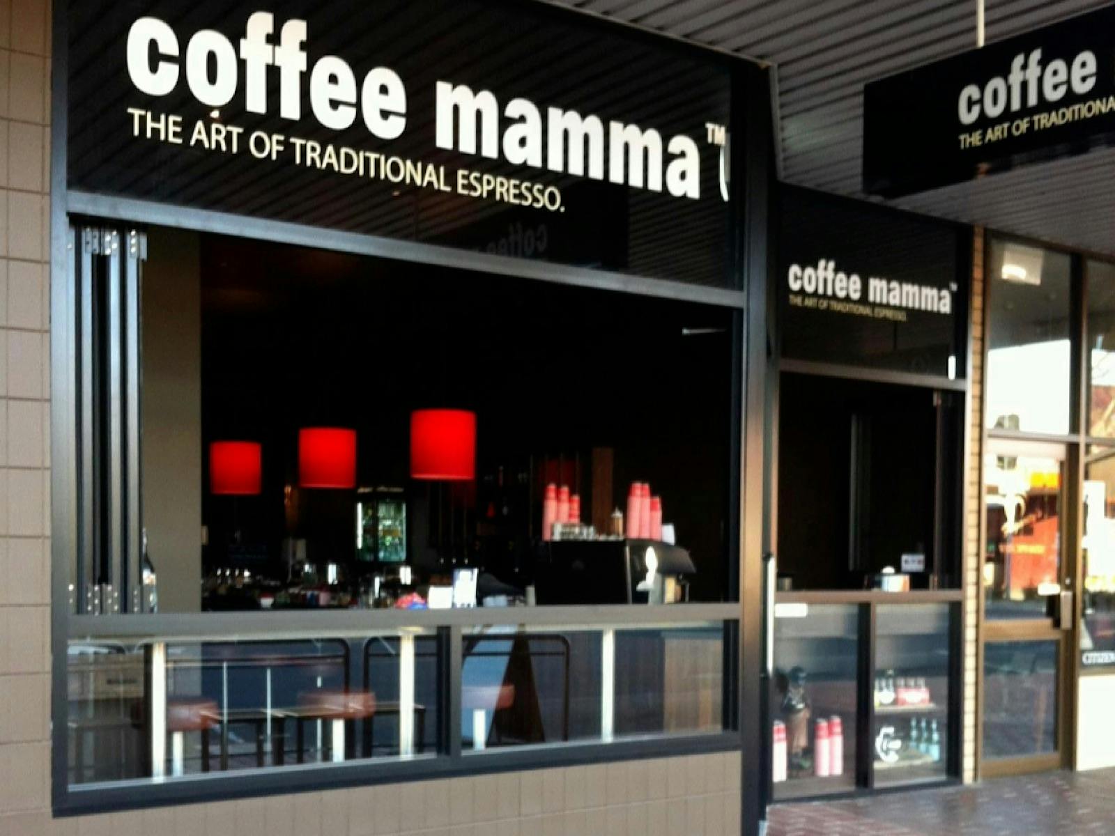 Window at Coffee Mamma Wodonga