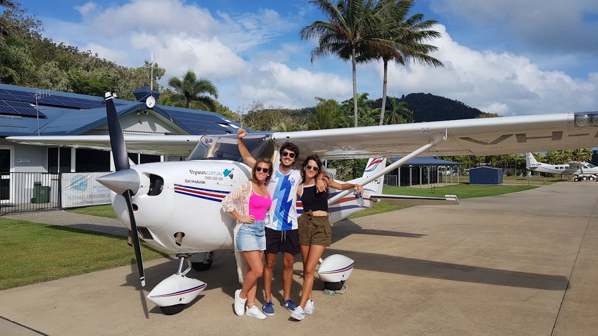 happy passengers