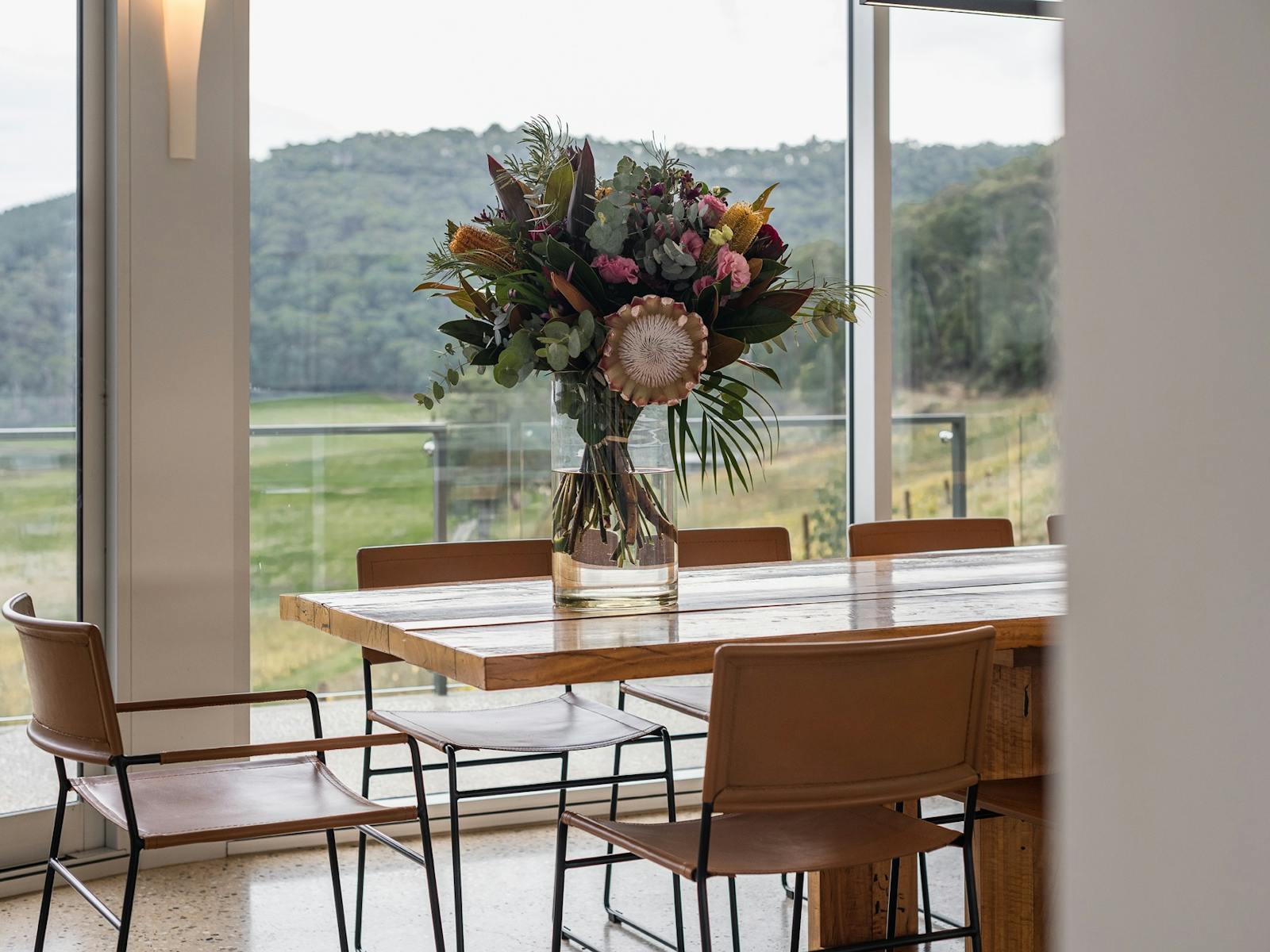 Indoor dining table