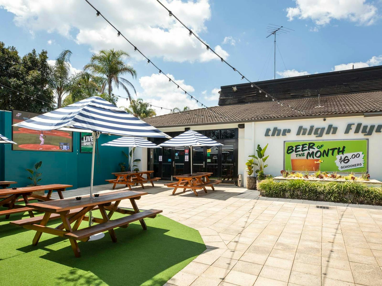 Nightcap at High Flyer Hotel